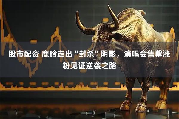 股市配资 鹿晗走出“封杀”阴影，演唱会售罄涨粉见证逆袭之路